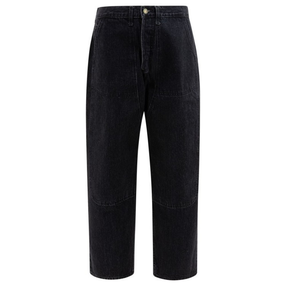 Brain Dead Mid-Length Relaxed Fit Indigo Denim Trousers - NWT